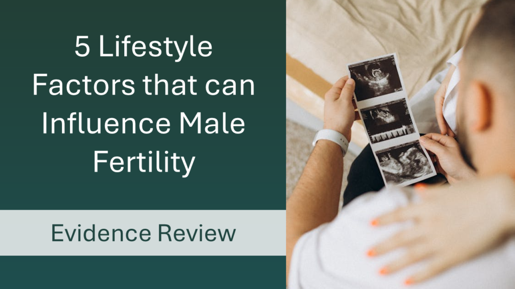 Lifestyle Factors that Influence Male Fertility – Evidence Review