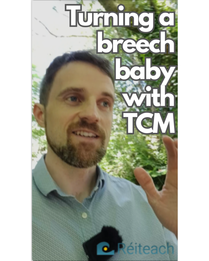 Turning a Breech Baby with TCM