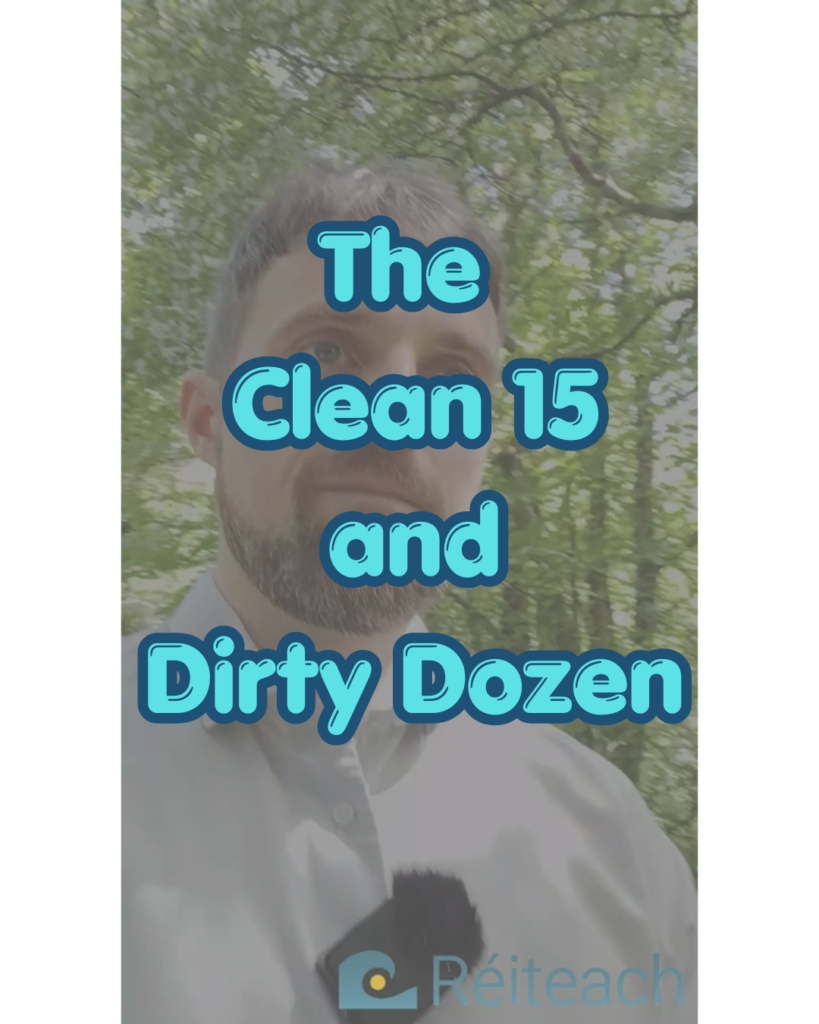 The Clean Fifteen and Dirty Dozen